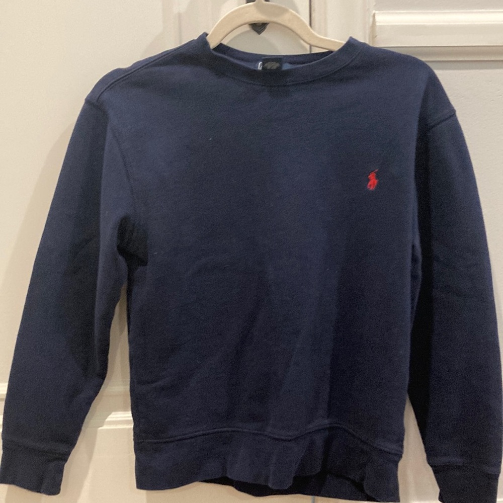 Boys Polo Ralph Lauren Size M (10/12) Blue and Red Polo